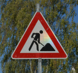 Fußweg am Aschenberg gesperrt - Baustart für Bewegungspark